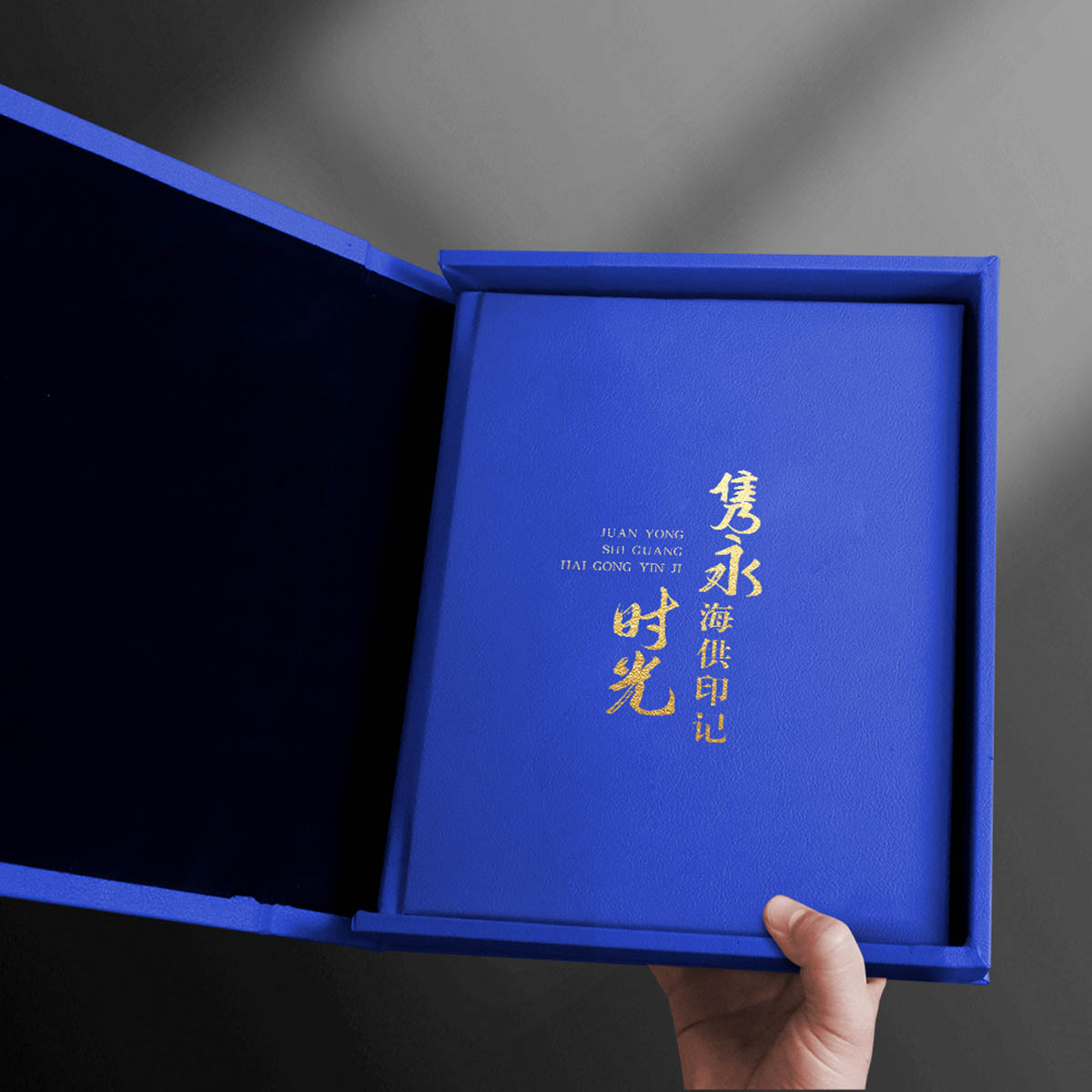 渤海供电分局领导册蓝色