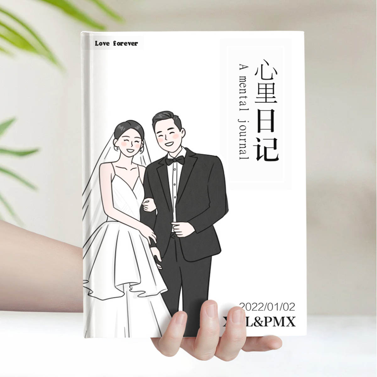 婚纱情侣写真简约